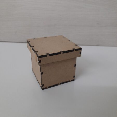 Caja 6x6x6 con tapa lisa