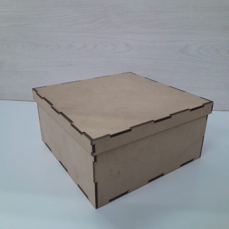 Caja 20x20x10cm con tapa lisa