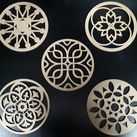 Mandala calada 12 cm 3mm