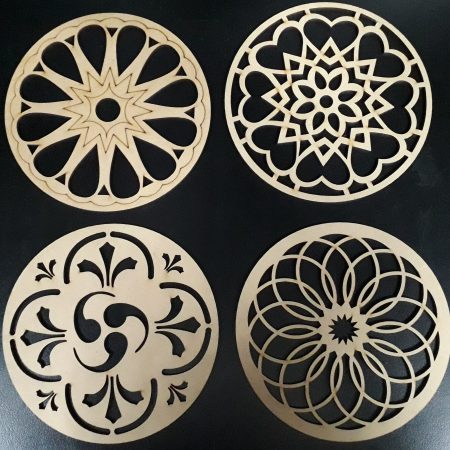 Mandala calada 20 cm 3mm