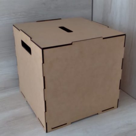 Cajon apilable 43x43x43 en 5,5mm para juguetes
