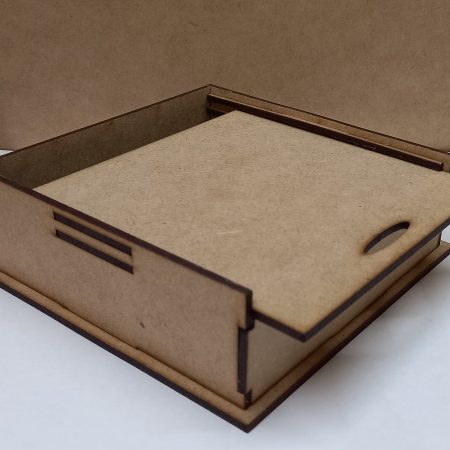Caja tapa corrediza 15x15x4 cm 3mm