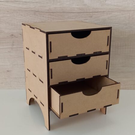 Cajonera triple 3mm