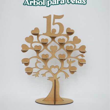 Arbol para 15 velas en 5.5mm